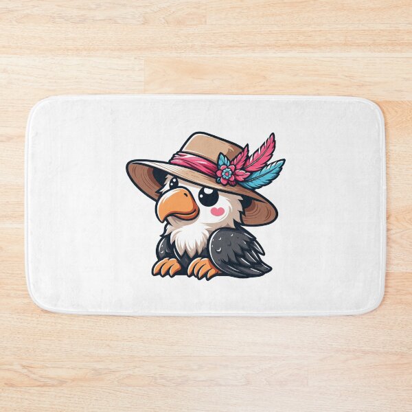Item preview, Cool Condor in Hat designed and sold by ArtfulWeave.