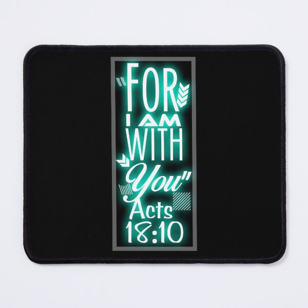 Item preview, Christian Art; Acts 18:10 For I am with you designed and sold by denissmartin2020 ..