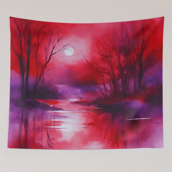 Item preview, Scarlet Night Elegance: Soft Moonlight designed and sold by colorvisionart.