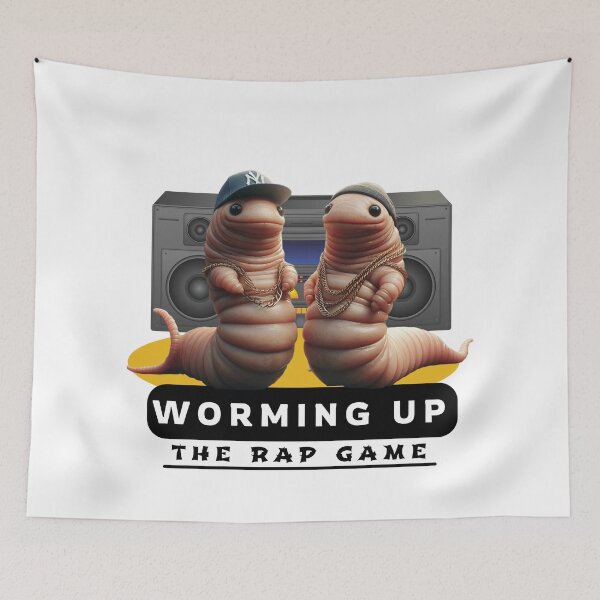 Item preview, Worming Up the Rap Game designed and sold by Hungry-Murphy.