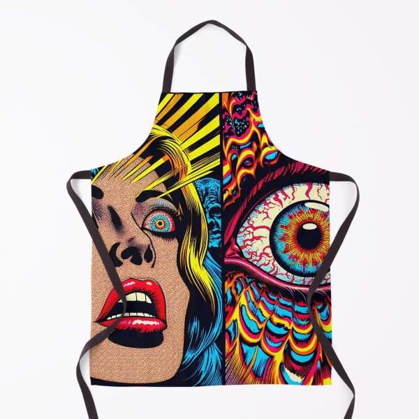 Item preview, Trippy Psychedelic Zombie Vision Of Oblivion designed and sold by AIPixelMaster.