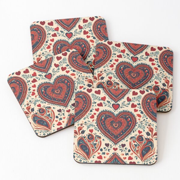 Item preview, Love vintage pattern designed and sold by MyCraftForYOU.