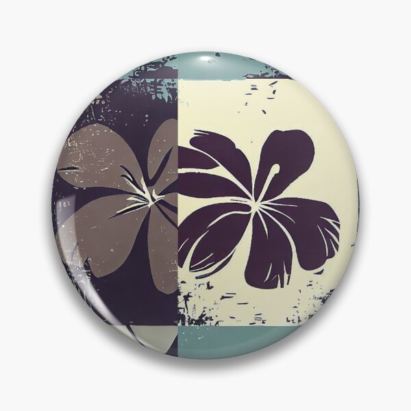 Artikelvorschau, Retro-Grunge-Patchwork-Surf-Sechziger-Blumen entworfen und verkauft von SamJanner.