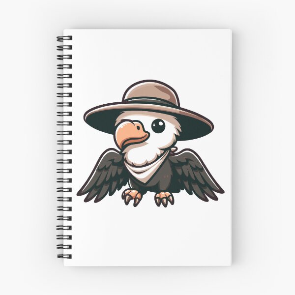 Item preview, Stylish Condor with Hat designed and sold by ArtfulWeave.