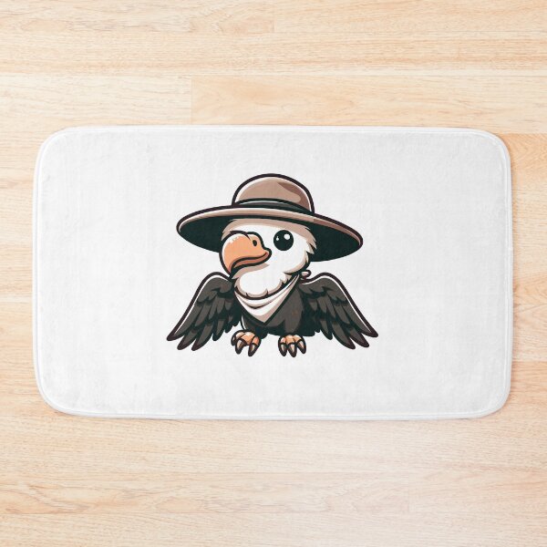 Item preview, Stylish Condor with Hat designed and sold by ArtfulWeave.