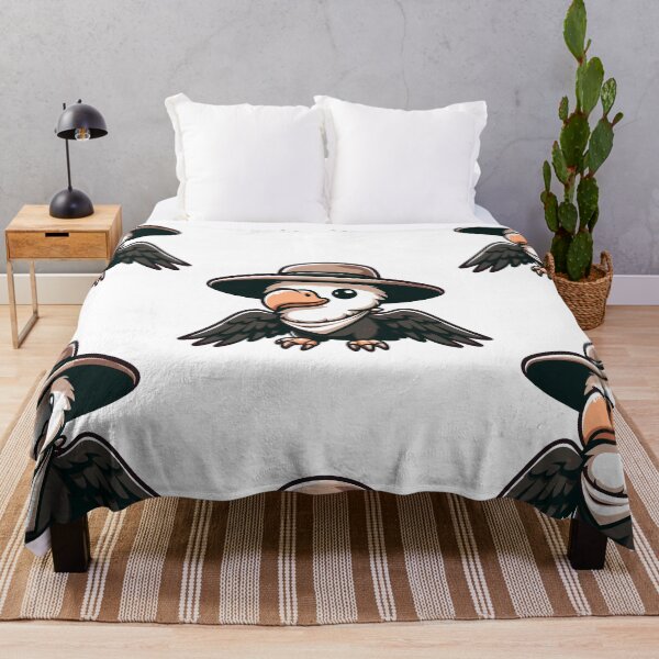 Item preview, Stylish Condor with Hat designed and sold by ArtfulWeave.