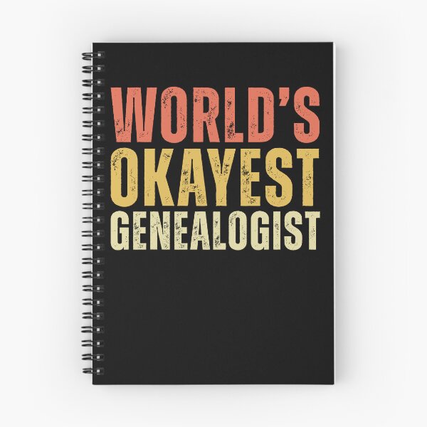 Item preview, Retro World's Okayest Genealogist designed and sold by kamrankhan.