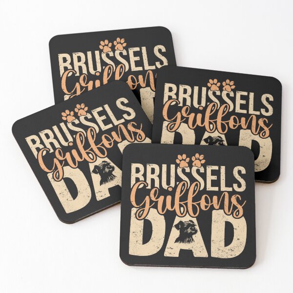 Item preview, Brussels Griffons Dog Dad designed and sold by ShirtTeeStorm.