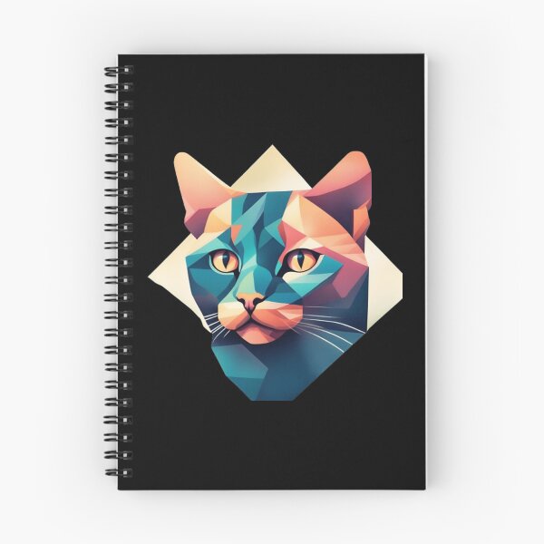 Item preview, Geometric kitty cat designed and sold by Shtex.