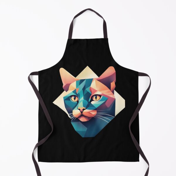 Item preview, Geometric kitty cat designed and sold by Shtex.