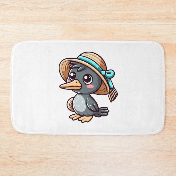 Item preview, Stylish Cormorant with Hat designed and sold by ArtfulWeave.