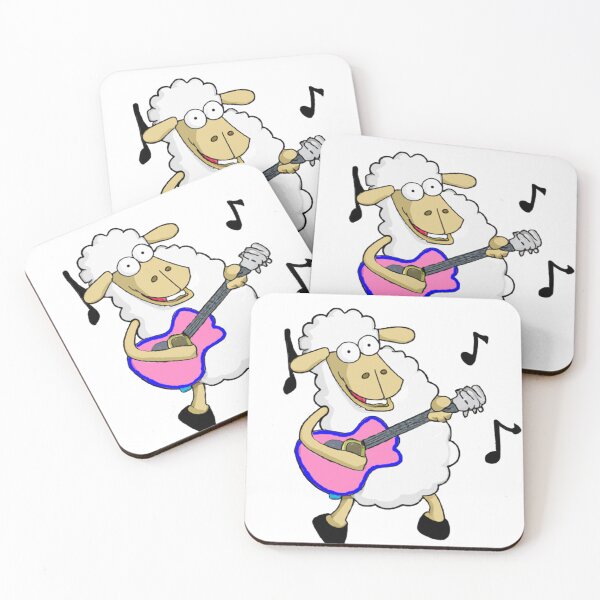 Item preview, Funny Guitarist Sheep  designed and sold by myfavoritegifts.
