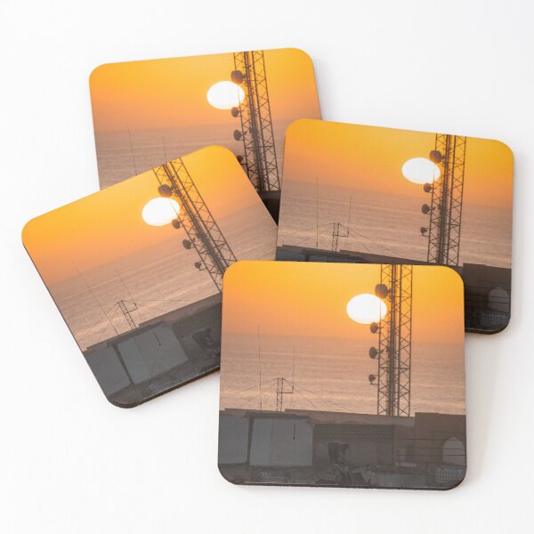 Item preview, Sunset over rubble designed and sold by rhosbahu.