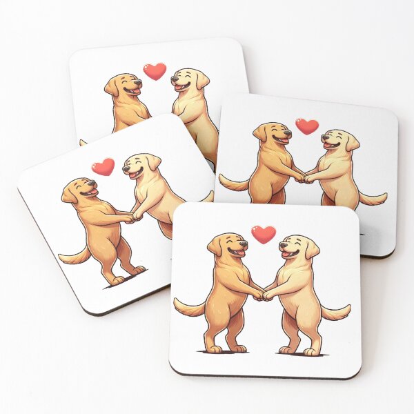 Item preview, Labrador Love: Tail-Wagging Twosome designed and sold by Rez3rekt.