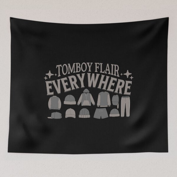 Item preview, Tomboy Design For Young Pretty Girls Women Female Teens Girl Gift designed and sold by HosvPrint .s.