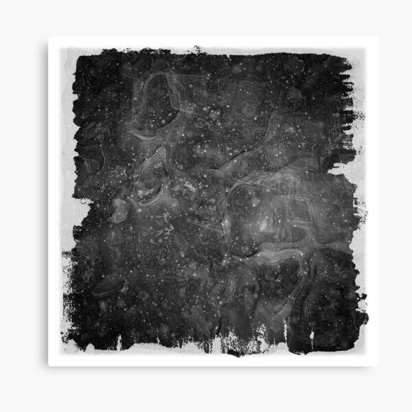 The Atlas of Dreams - Plate 37 (b&w) Canvas Print