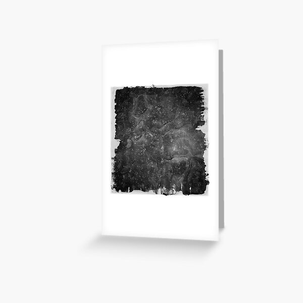 The Atlas of Dreams - Plate 37 (b&w) Greeting Card