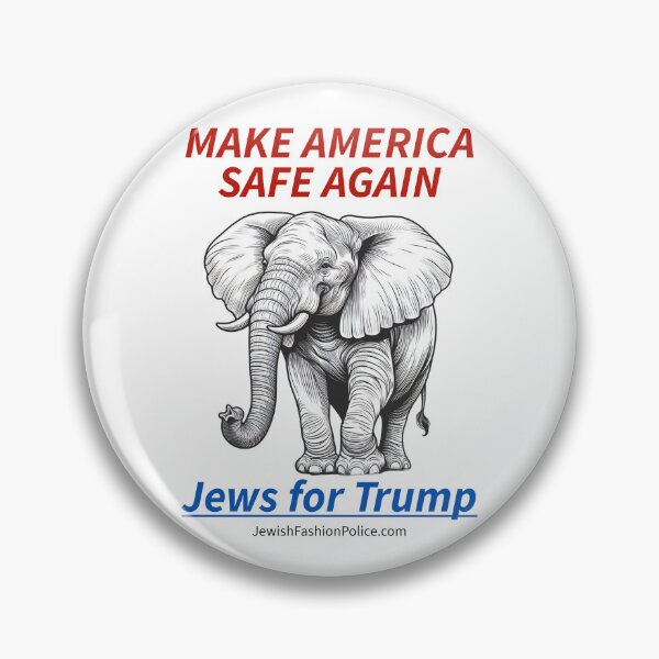 Item preview, Jews for Trump designed and sold by Jewish Fashion  Police.