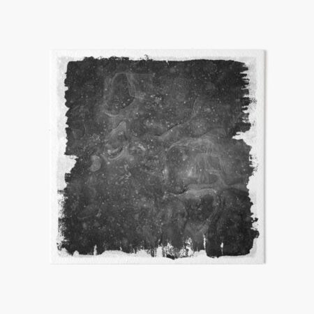 The Atlas of Dreams - Plate 37 (b&w) Art Board Print