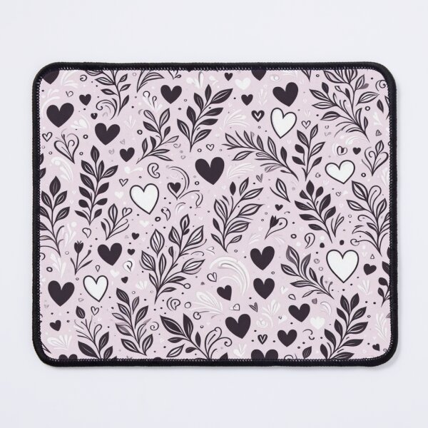 Item preview, Whimsical Black and White Hearts Pattern - Timeless Romance! designed and sold by Rui Fernandes.