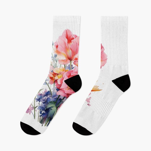 Item preview, water color flowers designed and sold by Mlodytrabi.