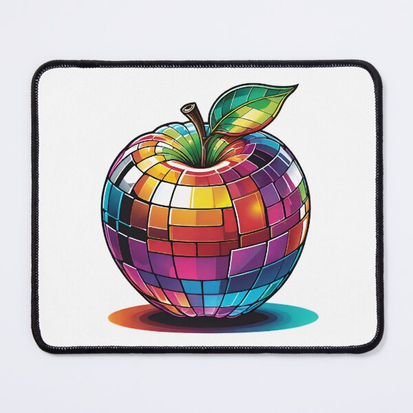 Item preview, Disco Ball Rainbow Apple designed and sold by GooGooPop.