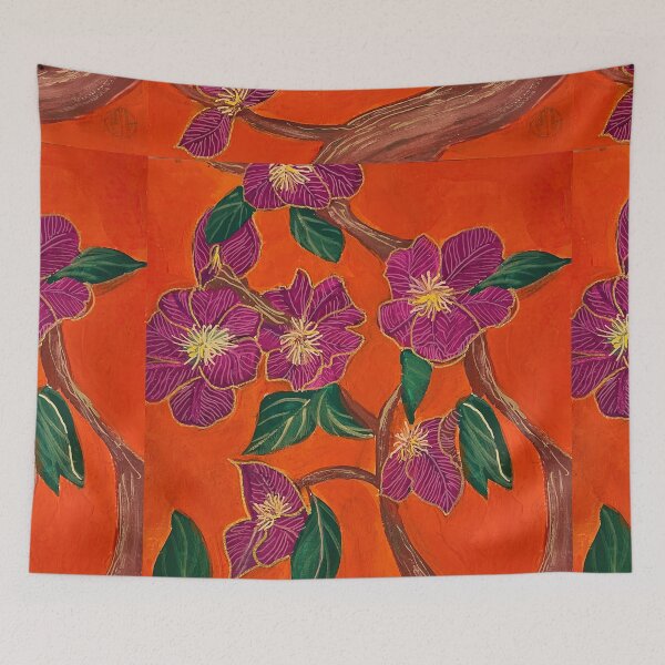 Item preview, Wild Clematis designed and sold by Alma Lee.