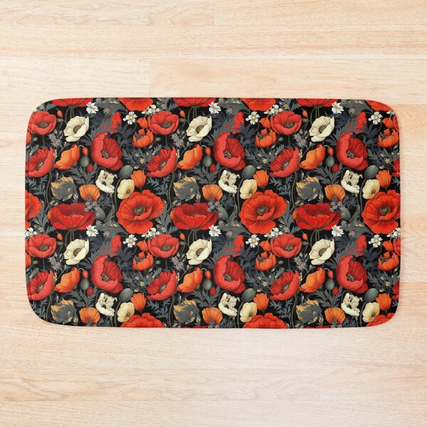 Item preview, Poppy Field Repeating Pattern designed and sold by arabicdesigns.