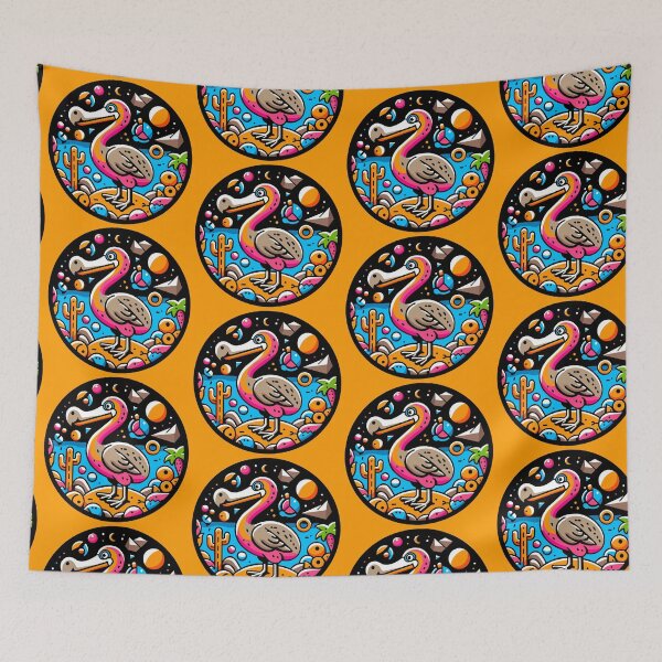 Item preview, Dodo in Memphis Style  designed and sold by Ghost on Toast.