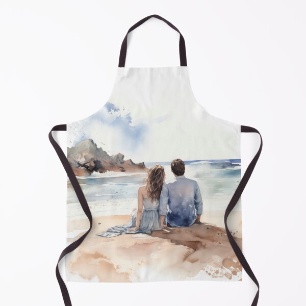 Item preview, Romantic Couple on the Beach designed and sold by boomtin99.