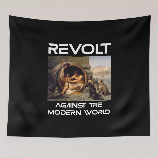 Item preview, Revolt Against the Modern World - Diogenes (1) designed and sold by Black Couch Lounge.