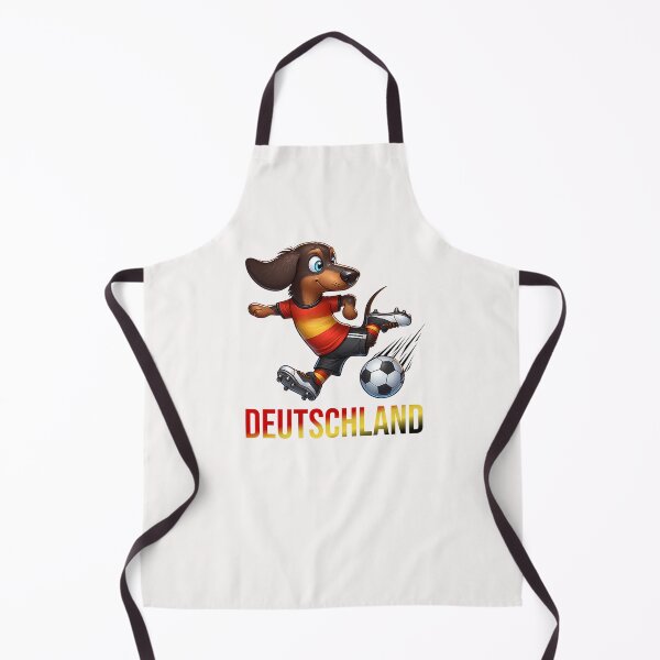 Item preview, Funny Dachshund soccer player, German football team World Tournament designed and sold by Oz64.