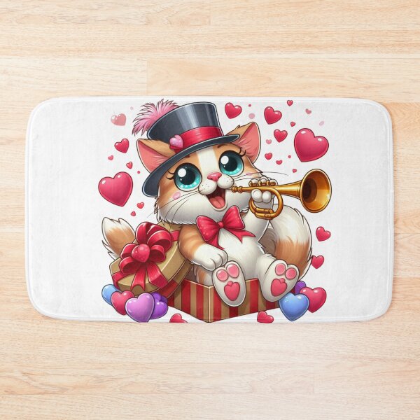 Item preview, Kitty's Jammin' Love Adventure designed and sold by Furbabies Art.