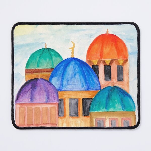 Item preview, Colorful Mosque designed and sold by ArtistMiraK.