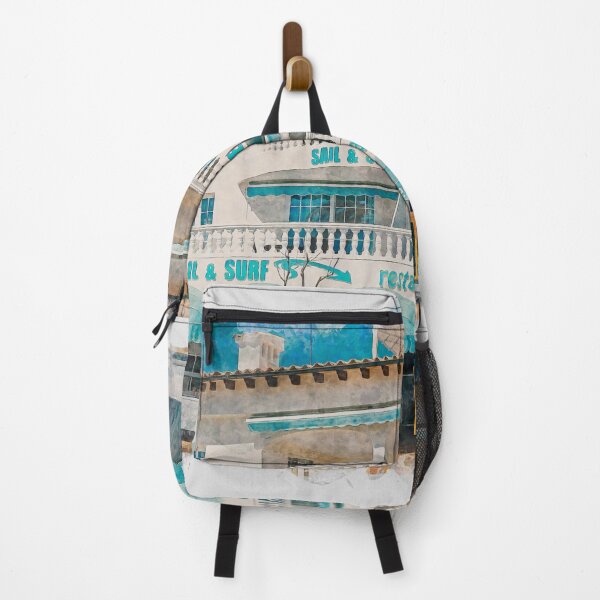Item preview, Puerto Pollensa Mallorca Sail And Surf Watercolour Effect designed and sold by GG WALL ART.