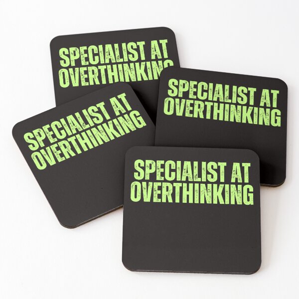 Item preview, specialist at overthinking  designed and sold by ladylalitafanta.