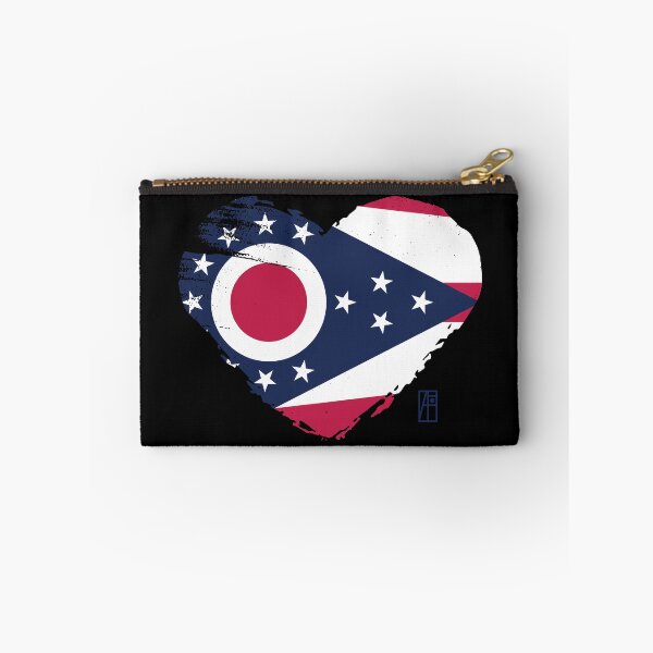 Item preview, U.S. State - I Love Ohio - Ohio Flag designed and sold by ArtProjectShop.