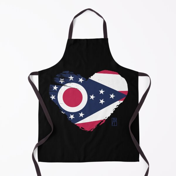 Item preview, U.S. State - I Love Ohio - Ohio Flag designed and sold by ArtProjectShop.
