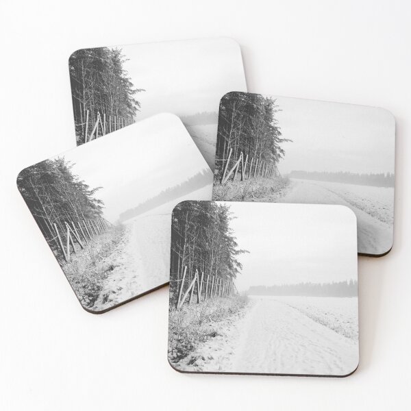 Item preview, Quiet countryroad after snowfall designed and sold by riku05830.