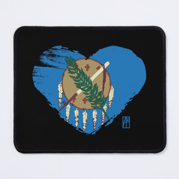 Item preview, U.S. State - I Love Oklahoma - Oklahoma Flag designed and sold by ArtProjectShop.