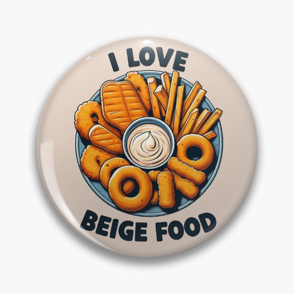 Item preview, I love beige food designed and sold by Vkinsify.