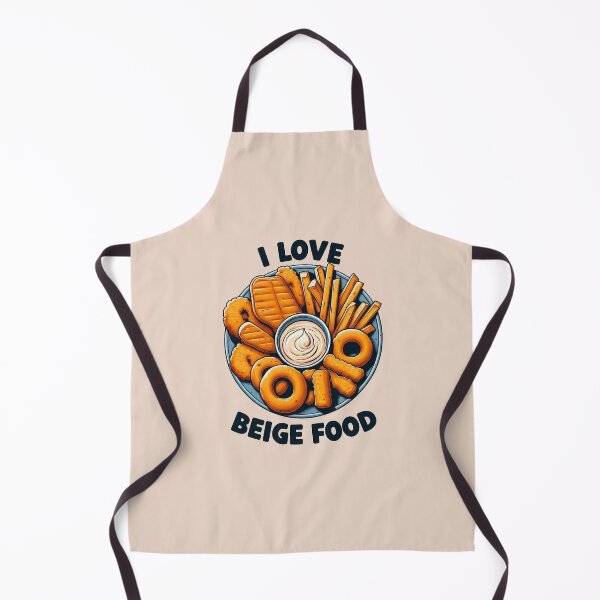 Item preview, I love beige food designed and sold by Vkinsify.