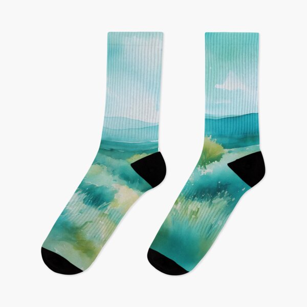 Item preview, Turquoise Vista Serenity designed and sold by colorvisionart.