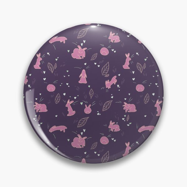 Item preview, Purple Bunny Pattern designed and sold by dragonfly26.