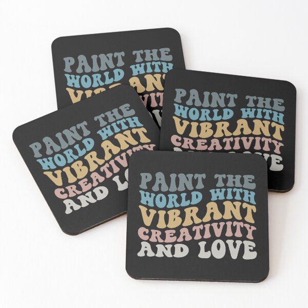 Item preview, Paint the world with vibrant creativity and love designed and sold by RedStormCrafts.