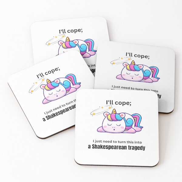 Item preview,  Funny Unicorn Quote : I Just Need To Be Dramatic designed and sold by remonss.