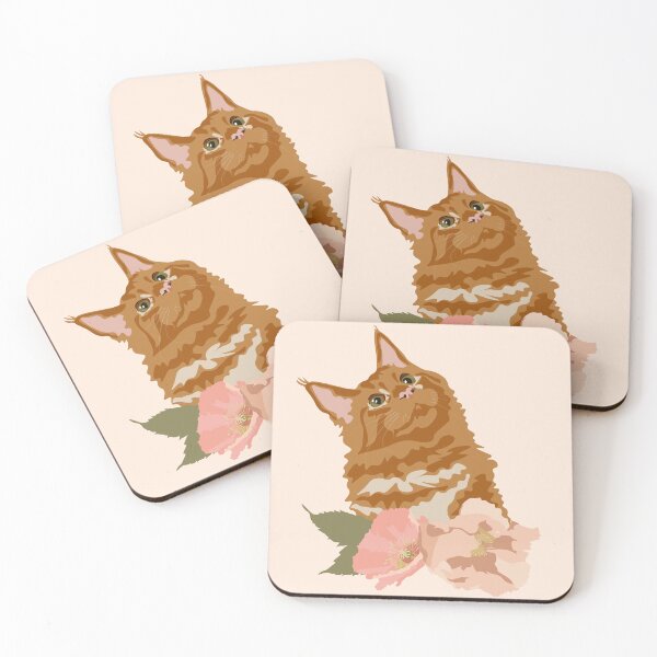 Item preview, Ginger Orange Cat designed and sold by Botanical Cat.