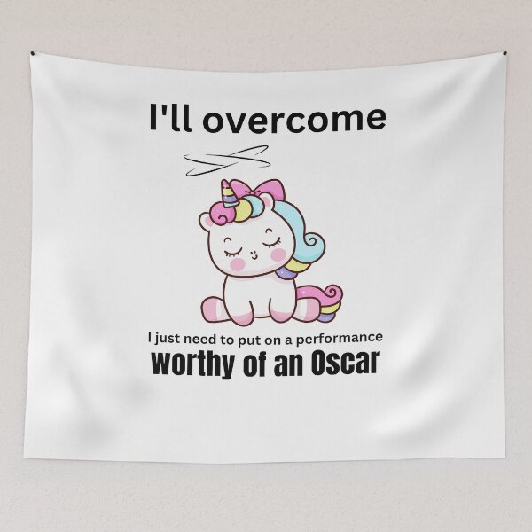 Item preview,  Funny Unicorn Saying : I Just Need To Be Dramatic designed and sold by remonss.