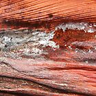 «Tormentoso mar al atardecer» de Kathie Nichols