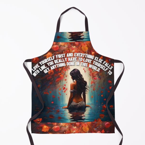 Item preview, Love yourself first and everything else falls into line. You really have to love yourself to get anything done in this world. designed and sold by designJasmin.